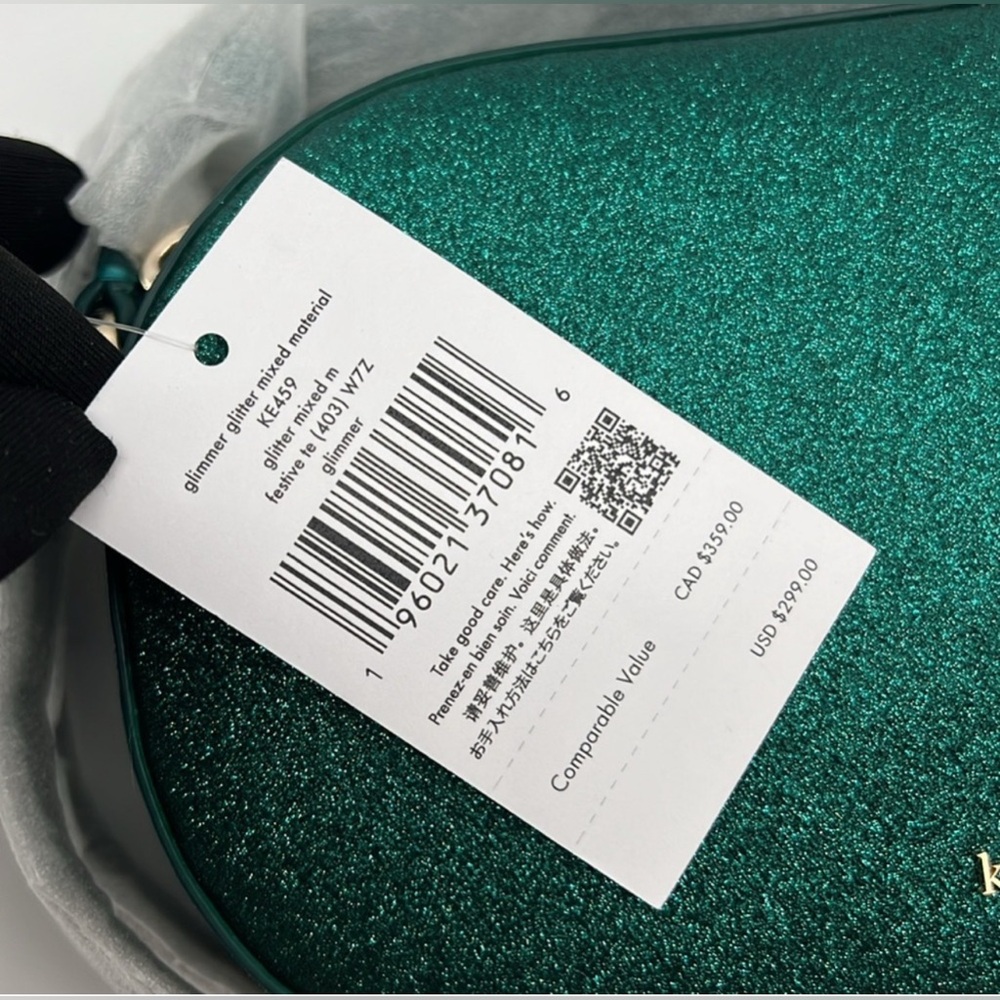NWT Kate Spade Glimmer Glitter Crossbody - Picture 2 of 4
